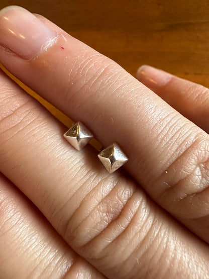 Corner Cube Earrings