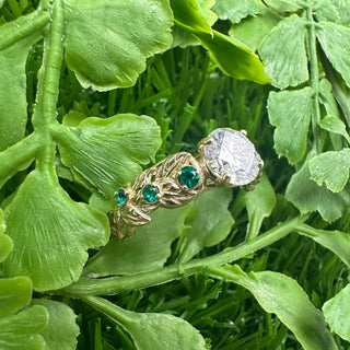 Woodland Elven Leaf Ring