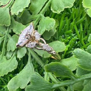 Elvish Marquise Ring