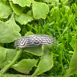 Elvish Deco Ring in Silver