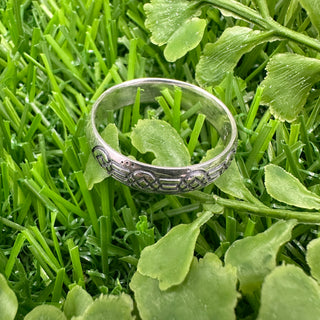 Elvish Deco Ring in Silver