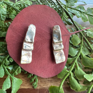 Pelisse Earrings: Sterling Silver