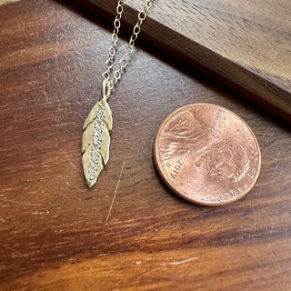 Small Feather Necklace