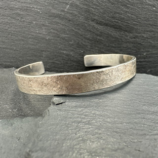 Hammered Sterling Silver Bracelet