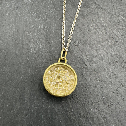 Captured Quartz Pendant