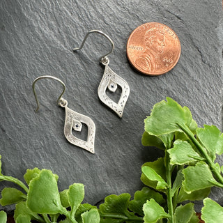 New Window to the Secret Garden Earrings in Sapphire