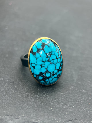 Turquoise Egg Ring