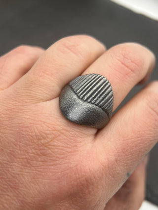 Baleen Silver Ring