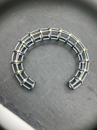 Silver Skeletal Cuff