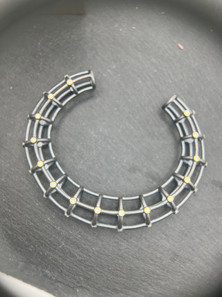 Silver Skeletal Cuff