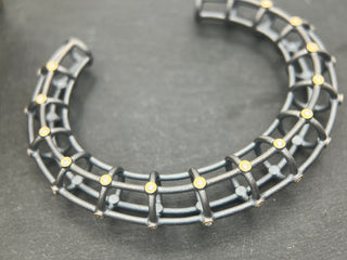 Silver Skeletal Cuff