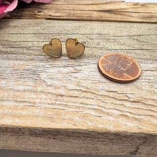 Heart Post Earrings