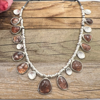 Strawberry Quartz Necklace