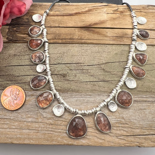 Strawberry Quartz Necklace
