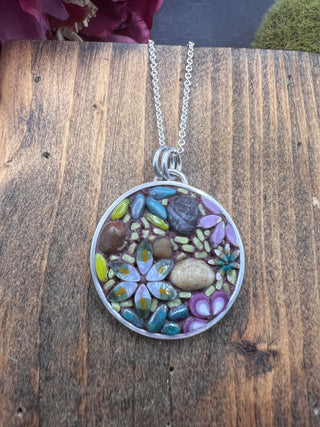 Succulent Garden Pendant