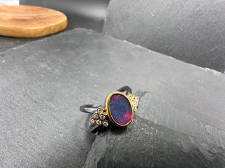 Neon Opal Ring