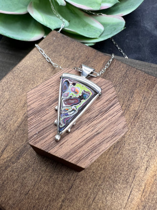 Stuffed Crust Cosmic Pizza Pendant
