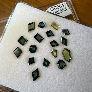 GB004: Green/Blue Sapphires