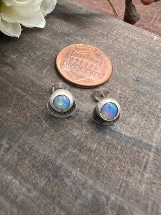 Limbus Penumbra Opal Studs