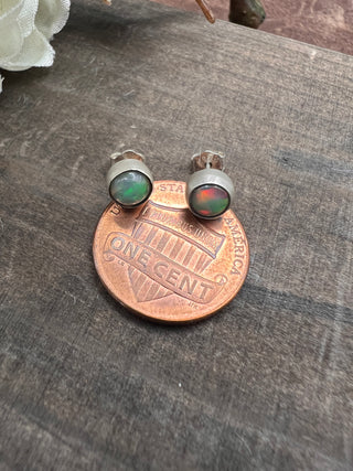 Limbus Umbra Opal Studs