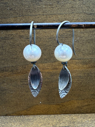 Fuchsia Petal Earrings