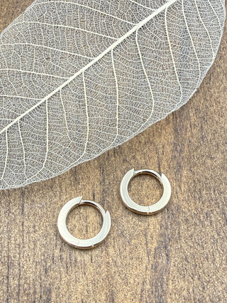 Gold Huggie Hoops
