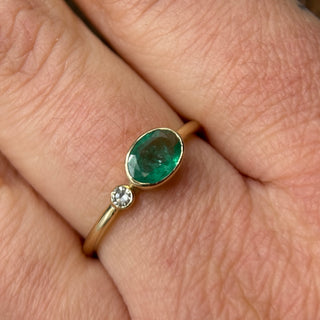 Reclaimed Emerald Ring