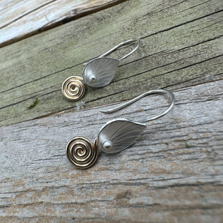 Sterling Leaf with Removable Swirl