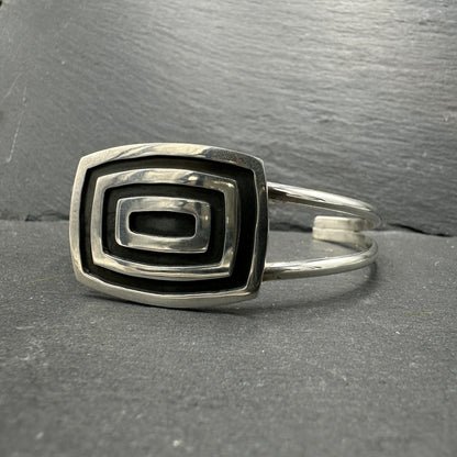 Layered Rectangles Cuff