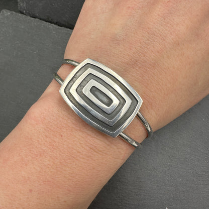 Layered Rectangles Cuff