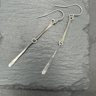 Jointed Wedge Earrings