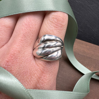 Vintage Croissant Ring