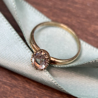 Vintage Aquamarine Ring