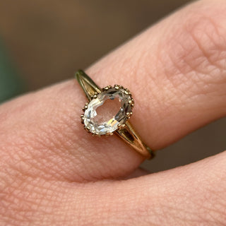 Vintage Aquamarine Ring