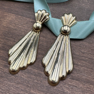 Vintage Fan Earrings