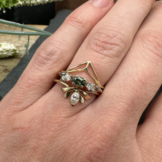 Fleur de Marquise Ring