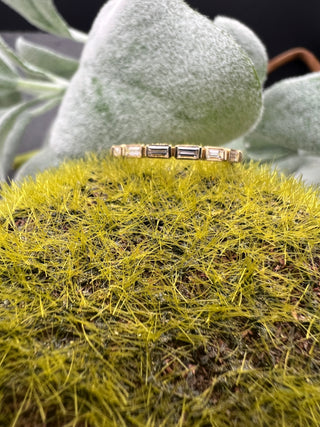 Straight Baguette Anniversary Band