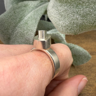 Stacked Boxes Ring