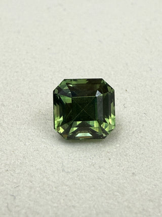 SAP223 Green Asscher Sapphire