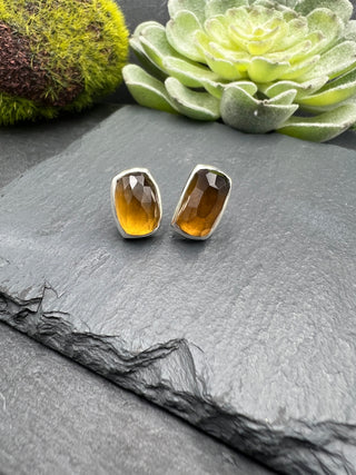 Citrine Studs