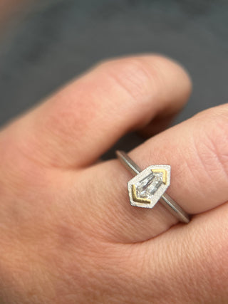 Diamond Shield Ring