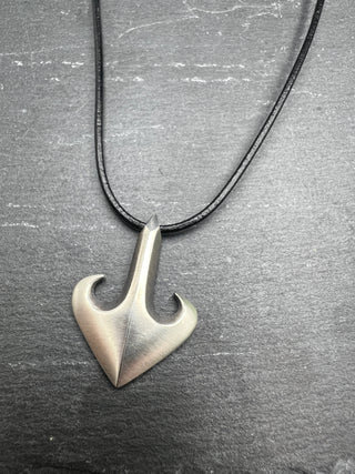 Gothic Heart Drop Necklace