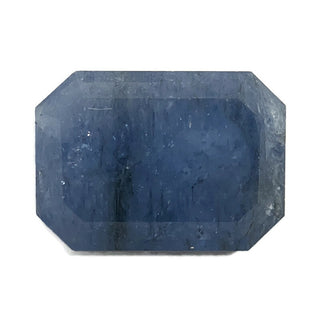 SAP213- Opaque Blue Cut Corner Rectangle Tablet Sapphire