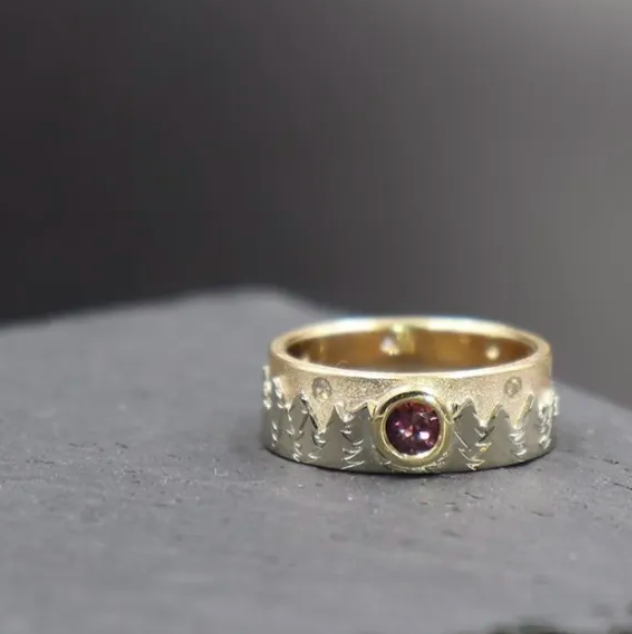 Custom engagement piece by Balefire