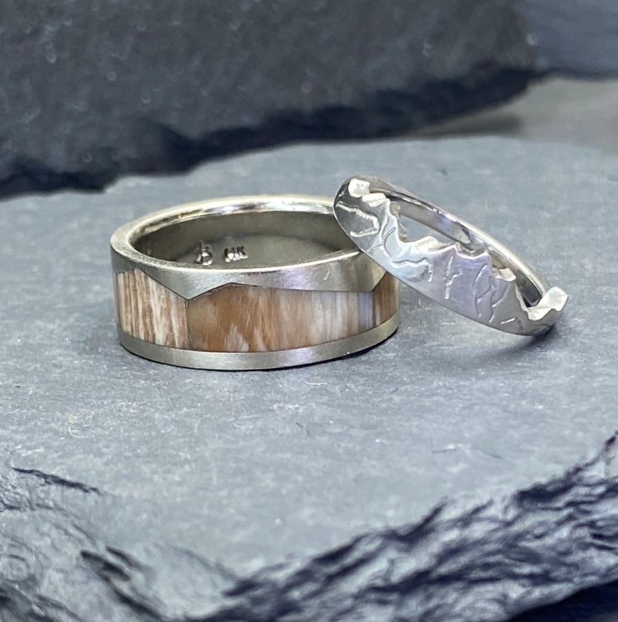 Custom wedding bands piece by Balefire