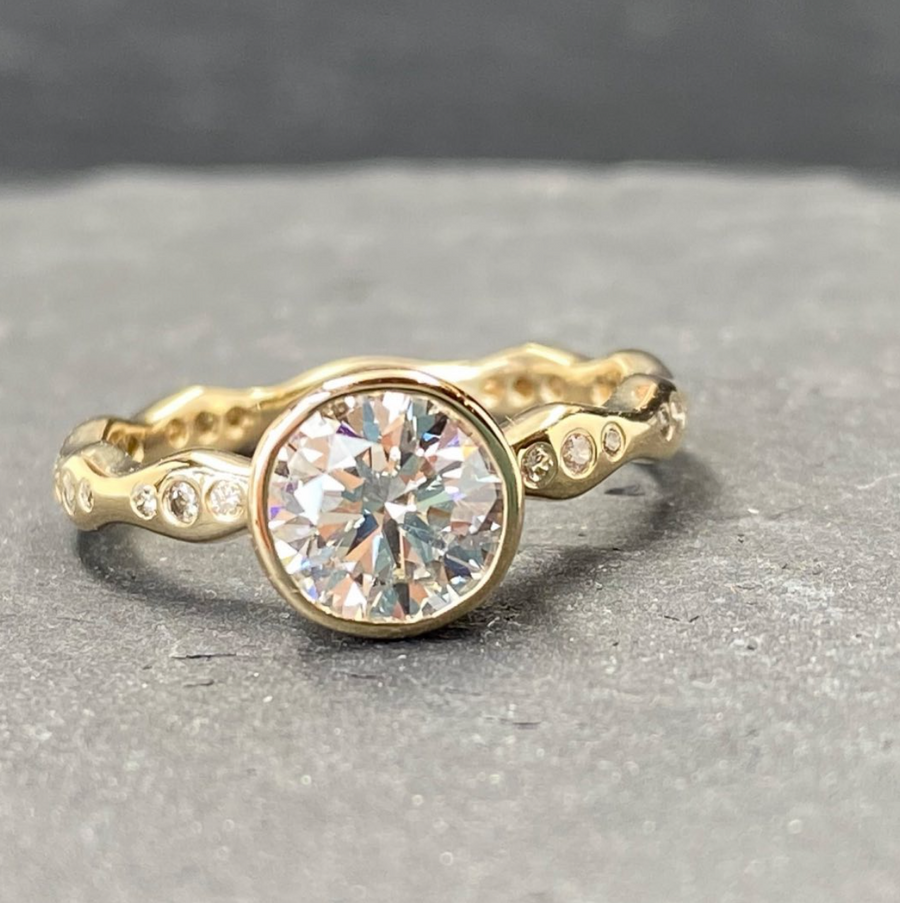 Custom engagement piece by Balefire