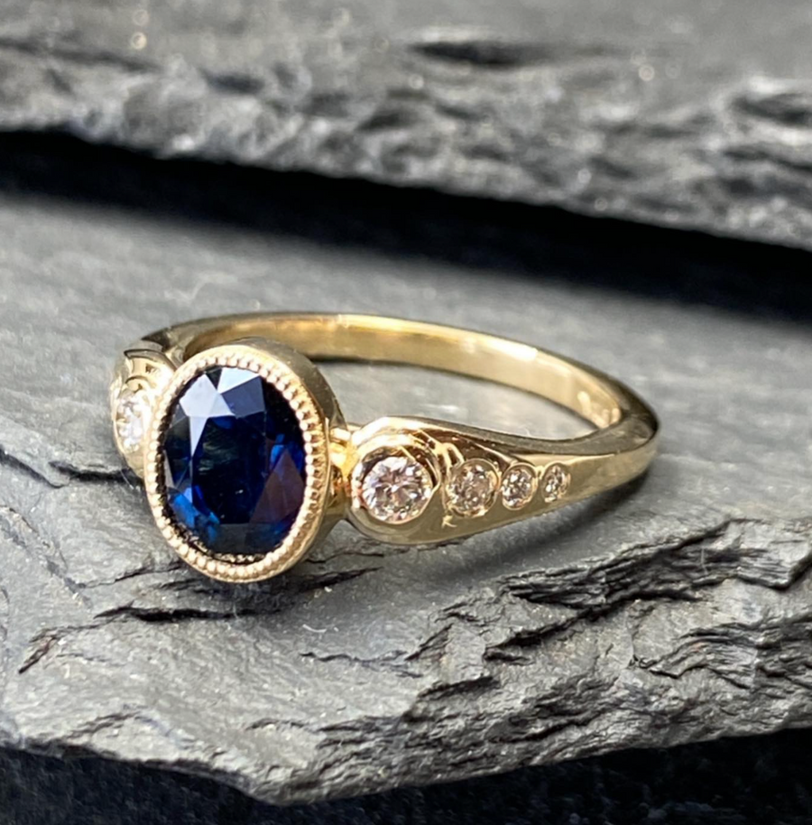 Custom engagement piece by Balefire