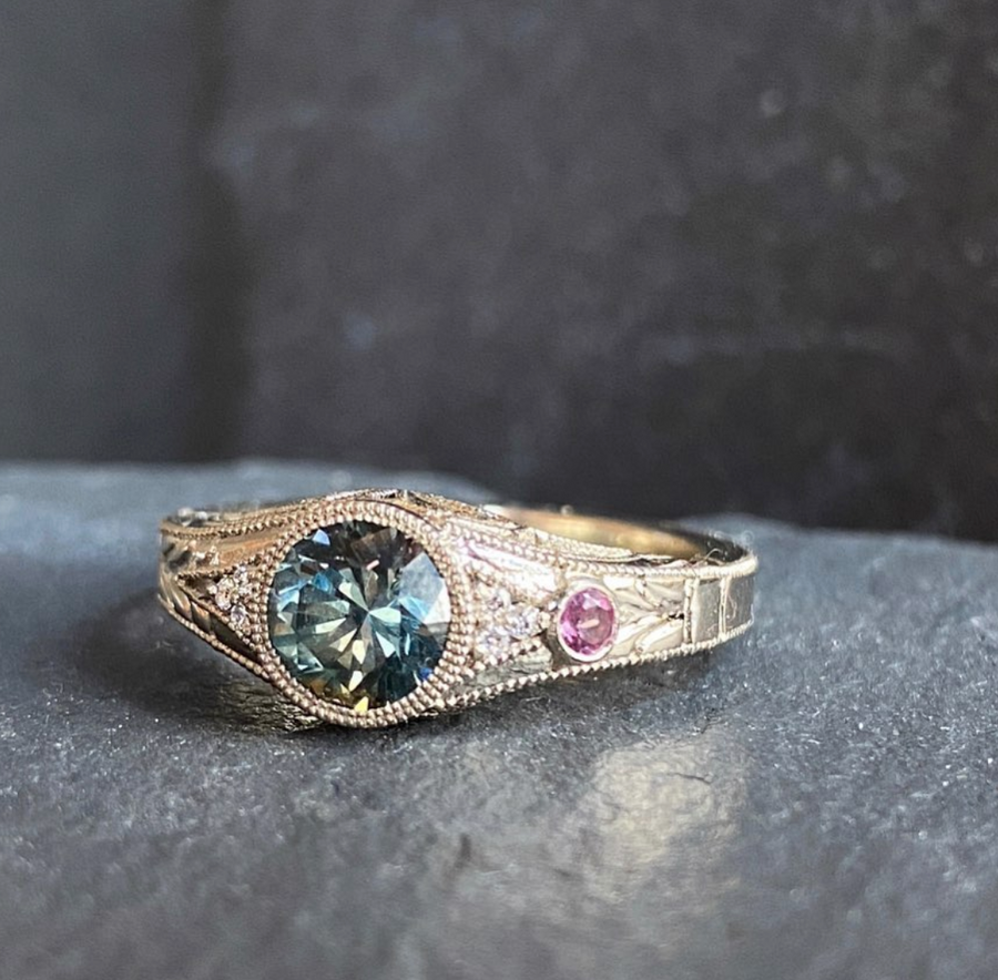 Custom engagement piece by Balefire