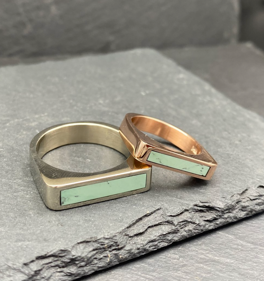 Custom wedding bands piece by Balefire
