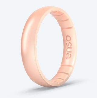 Elements Classic Thin Silicone Ring - Rose Gold